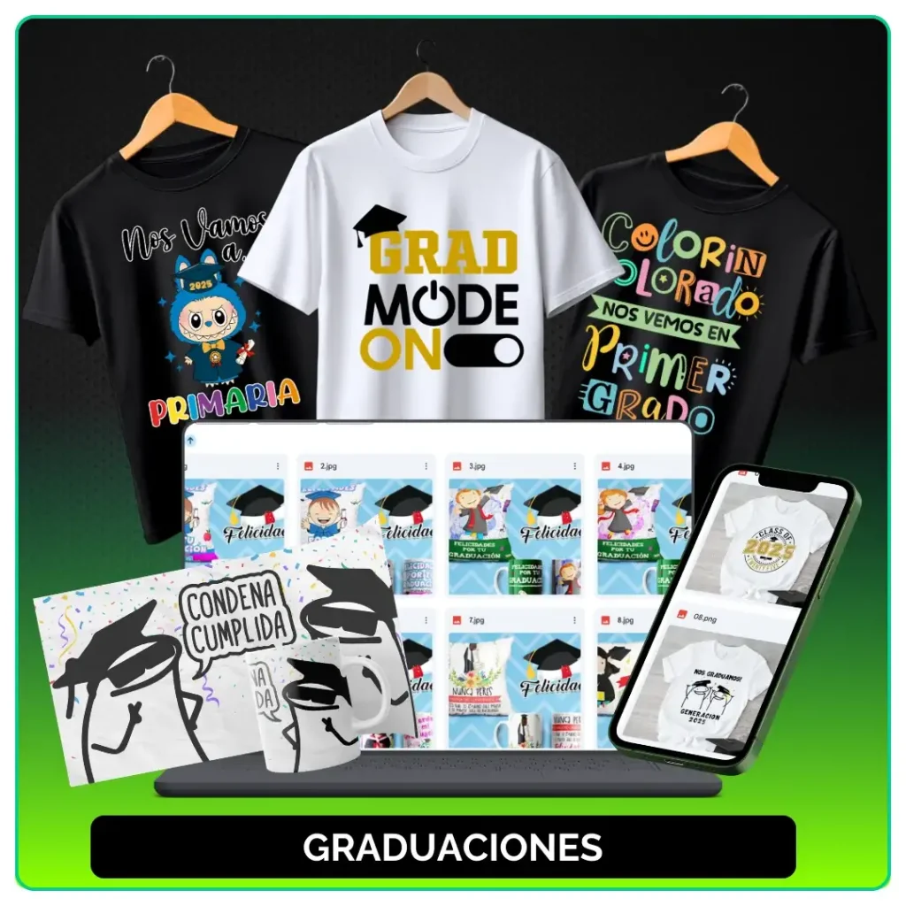 graduacion dtf sublimacion